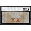 Image 2 : 1850's $20 The Central Bank of Alabama Montgomery Obsolete Note PCGS Choice Fine 15