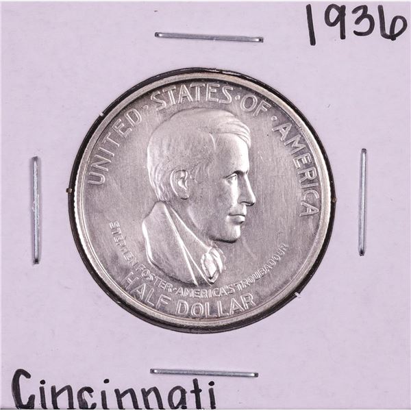1936 Cincinnati Commemorative Half Dollar Coin