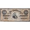 Image 1 : 1864 $50 Confederate States of America Note