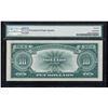 Image 2 : 1923 $10 Poker Chip Legal Tender Note Fr.123 PMG Gem Uncirculated 66EPQ