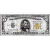Image 1 : 1934A $5 North Africa WWII Emergency Issue Silver Certificate Note