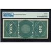 Image 2 : 1869 $10 Rainbow Jackass Legal Tender Note Fr.96 PMG Choice Uncirculated 63EPQ