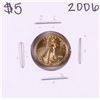 Image 1 : 2006 $5 American Gold Eagle Coin
