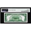 Image 2 : 1929 $5 Federal Reserve Bank Note Kansas City Fr.1850-J PMG Gem Uncirculated 65EPQ