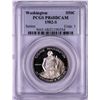 Image 1 : 1982-S Proof Washington Commemorative Silver Half Dollar Coin PCGS PR68DCAM