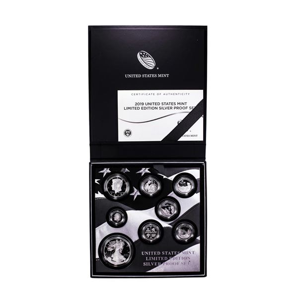 2019 United States Limited Edition Silver Proof Set with Box & COA