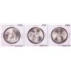 Image 1 : Lot of (3) 1980 Mexico Onza Silver Coins