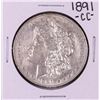 Image 1 : 1891-CC $1 Morgan Silver Dollar Coin