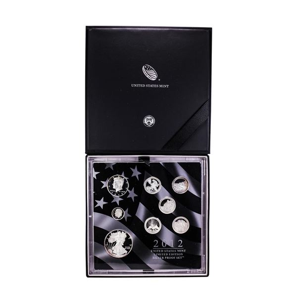 2012 United States Limited Edition Silver Proof Set with Box