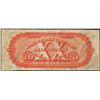 Image 2 : 1800' $20 Citizens Bank Louisiana at Shreveport Obsolete Note