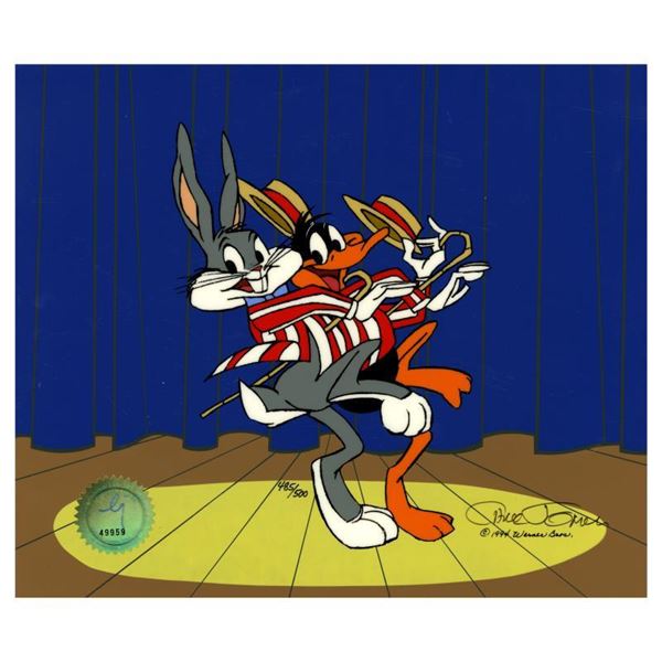 Chuck Jones (1912-2002) "Bugs and Daffy: Curtain Call" Limited Edition Sericel