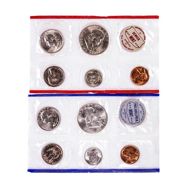 1960 P & D U.S. Mint Coin Sets