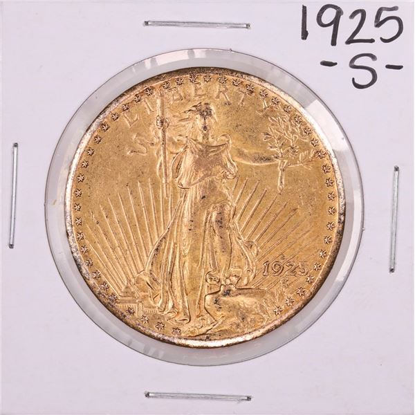 1925-S $20 St. Gaudens Double Eagle Gold Coin