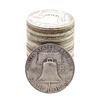 Image 2 : Roll of (20) Mixed Date Franklin Half Dollar Coins