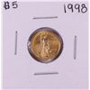 Image 1 : 1998 $5 American Gold Eagle Coin
