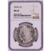 Image 1 : 1878-S $1 Morgan Silver Dollar Coin NGC MS63