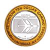 Image 2 : .999 Silver McCarran International Airport $10 Casino Limited Edition Gaming Token