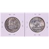 Image 2 : 1954-D & 1958-D Franklin Half Dollar Coin Great Toning