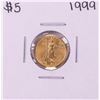 Image 1 : 1999 $5 American Gold Eagle Coin
