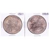 Image 1 : Lot of 1887-1888 $1 Morgan Silver Dollar Coins