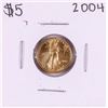 Image 1 : 2004 $5 American Gold Eagle Coin