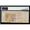 Image 2 : 1862-63 $100 Confederate States of America Note T-40 PMG About Uncirculated 50