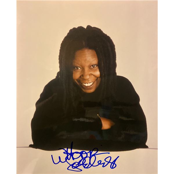 Whoopi Goldberg signed photo