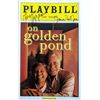 Image 1 : James Earl Jones On Golden Pond Signed Playbill