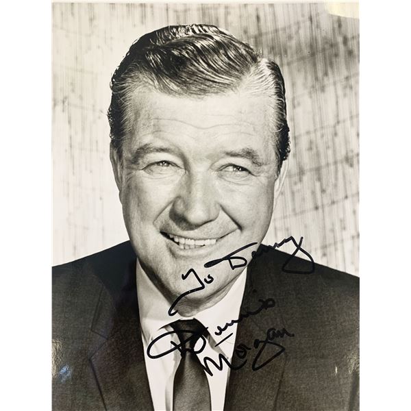 Dennis Morgan signed photo