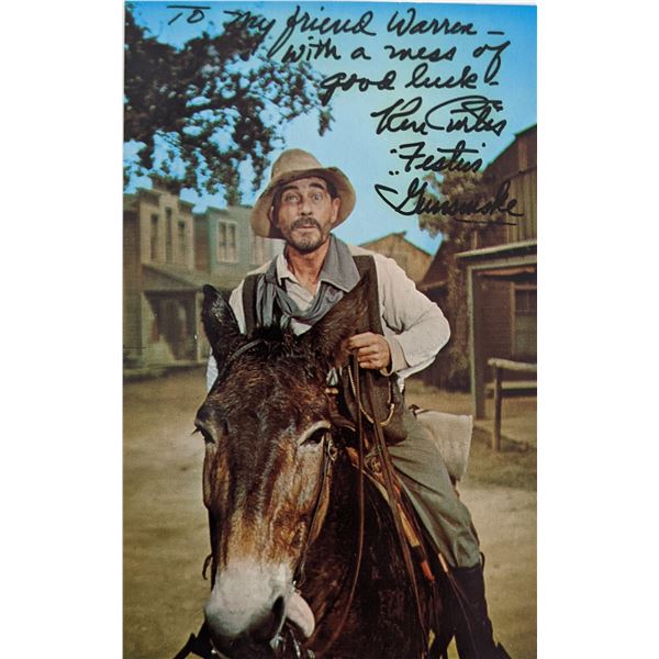 Ken Curtis Signed Photo