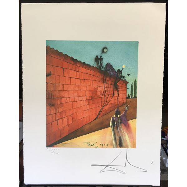 Salvador Dali Signed LE Lithograph