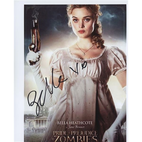 Pride and Prejudice and Zombies signed movie photo