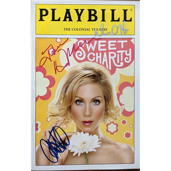 Sweet Charity Christina Applegate Signed Playbill