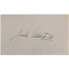 Image 1 : Jack Albertson Signature Cut