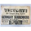 Image 1 : The Newport Daily Express Original 1945 Vintage Newspaper