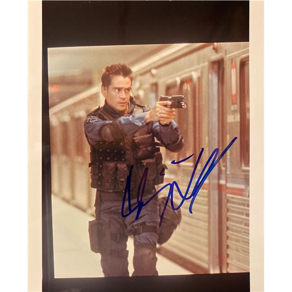 Colin Farrell signed movie photo