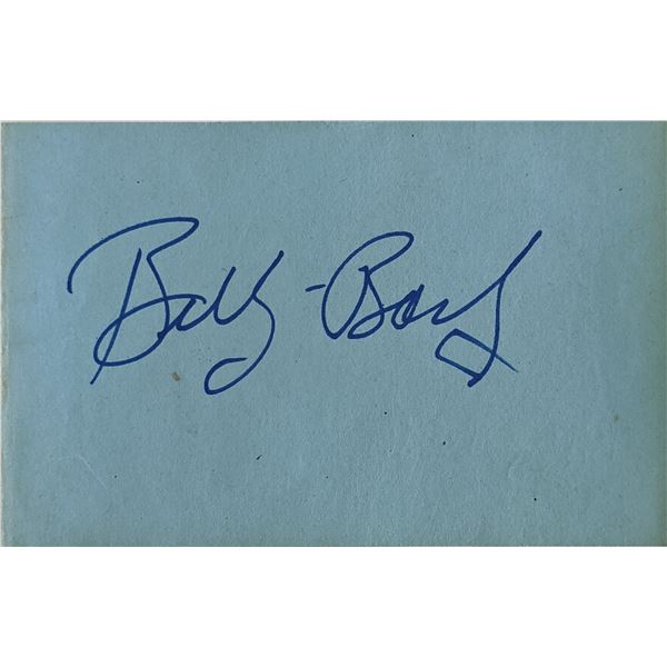 Billy Barty Signature Cut