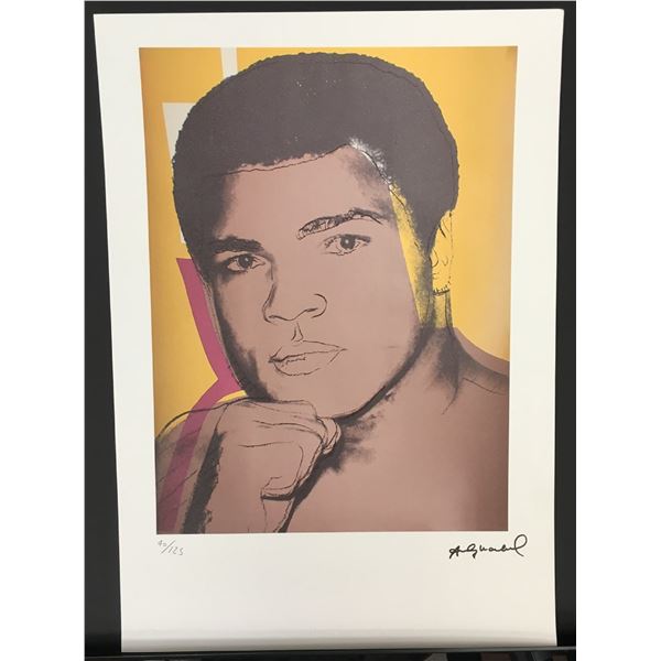 Andy Warhol Muhammad Ali LE Lithograph
