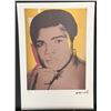 Image 1 : Andy Warhol Muhammad Ali LE Lithograph
