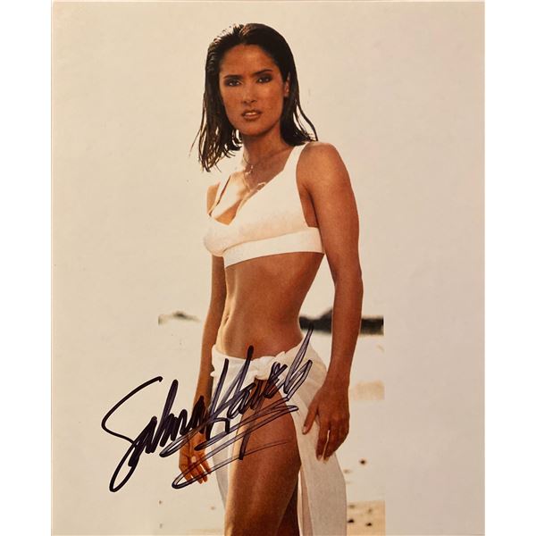 Salma Hayek signed photo