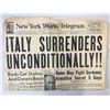 Image 1 : New York World - Telegram Original 1943 Vintage Newspaper