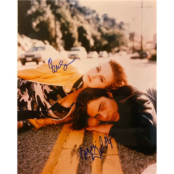 Excess Baggage Benicio del Toro and Alicia Silverstone signed movie photo