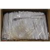 Image 1 : CASE OF 1000 CARRY-OUT PLASTIC KNIVES