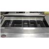 Image 3 : 93" BEVERAGE AIR REFRIGERATED PIZZA PREP STATION