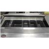 Image 3 : 93" BEVERAGE AIR REFRIGERATED PIZZA PREP STATION