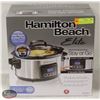 Image 1 : HAMILTON BEACH ELITE 6QT PROGRAMMABLE SLOW COOKER