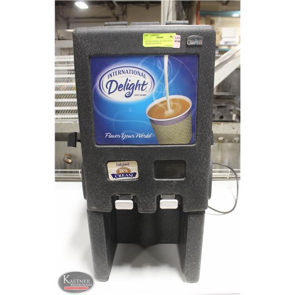 INTERNATIONAL DELIGHT BULK CREAM DISPENSER