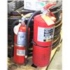 Image 1 : LOT OF 2 FIRE EXTINGUSHERS FULLY CHARGED