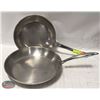 Image 1 : LOT OF 2 FRYING PANS
