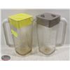 Image 1 : LOT OF TWO LEMONADE PITCHERS 2 LITRE